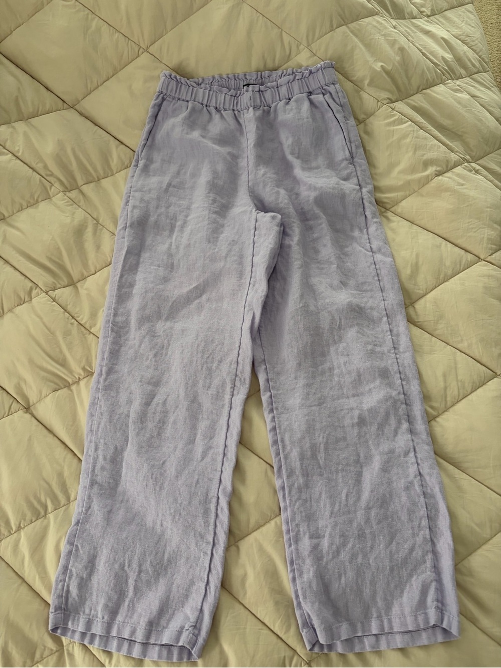 J. Crew Soleil pants in linen